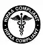 HIPAA compliance logo representing healthcare and data security standardsHIPAA compliance logo representing healthcare and data security standards