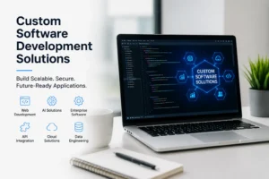 Custom software development company USA creating scalable and secure software solutions
